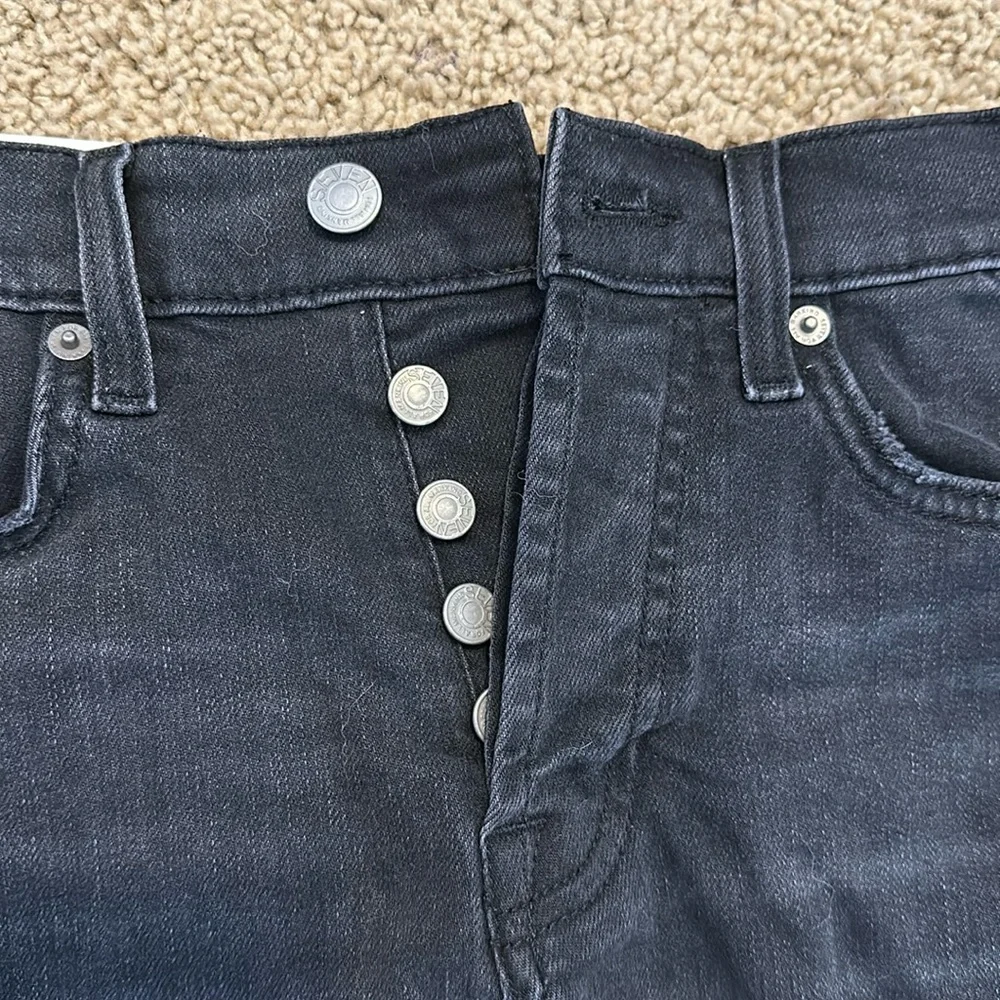 7 for All Mankind Monroe High Waist Cutoff Short - Size 25